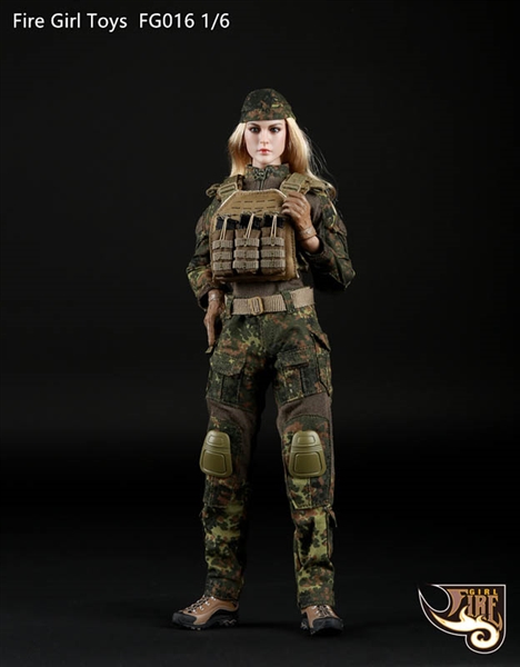 1/6 Fire Girl Toys FG010 Tactical Female Gunner Clothing Combat Clothes *  2DBeat Hobby Store