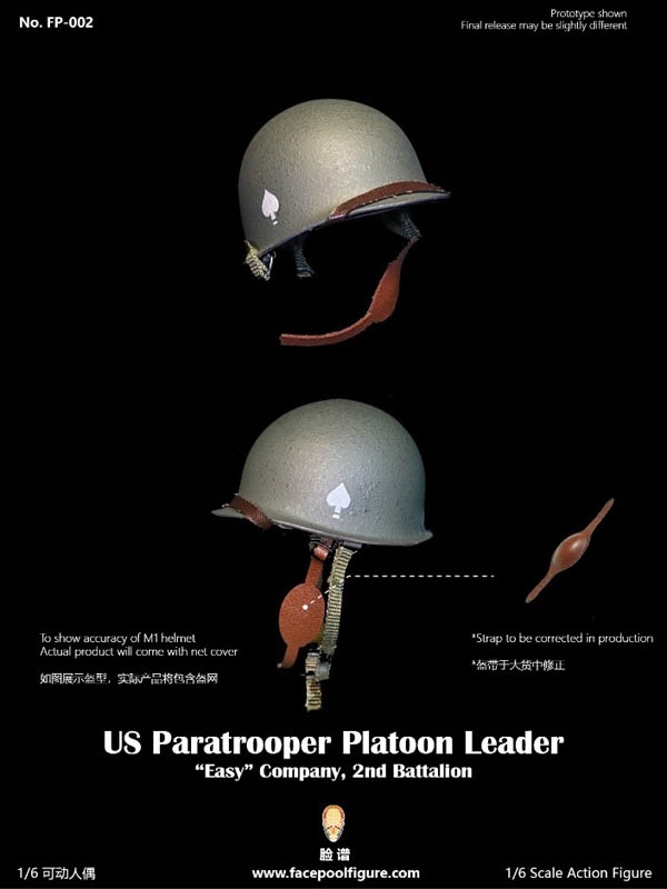 US Paratrooper Platoon Leader - Easy Company, 2nd Btn - World War