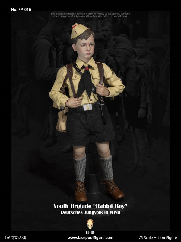 WWII German Youth Brigade History Edition - Facepool 1/6 Scale Figure