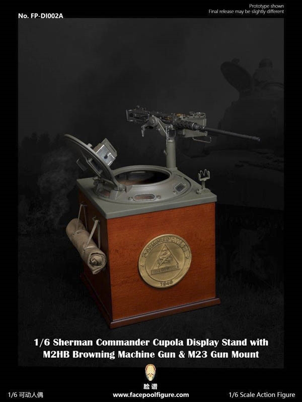 Sherman Commander Cupola Assembled Accessory Version - Facepool 1/6 Scale Accessory