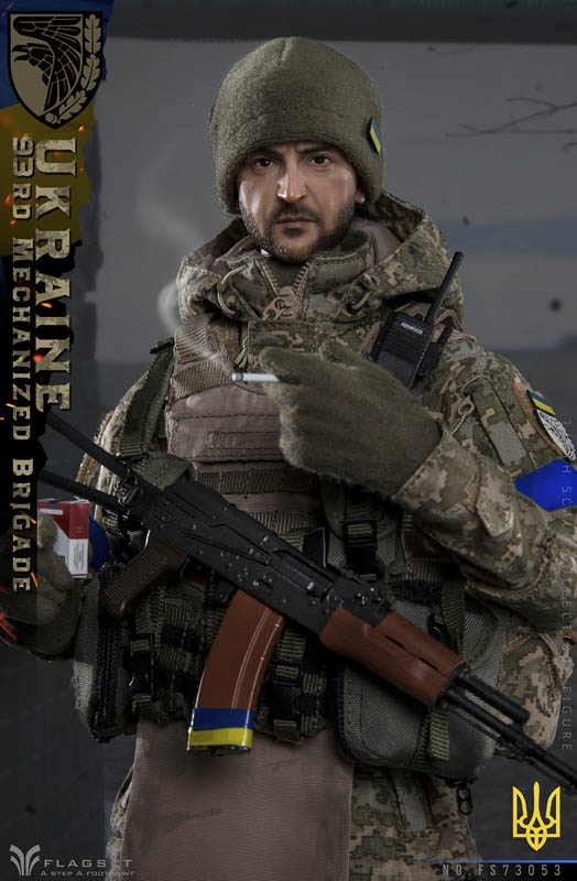 Anti-Tank Engineer - 93rd Mechanized Brigade of Ukraine - Flagset 1/6 Scale Figure