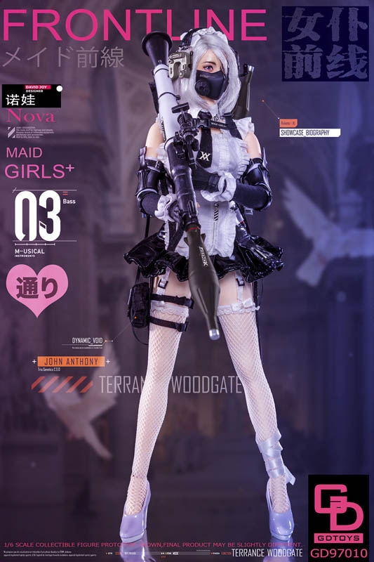 Nova - Frontline Maid Issue 03 - GD Toys 1/6 Scale Figure