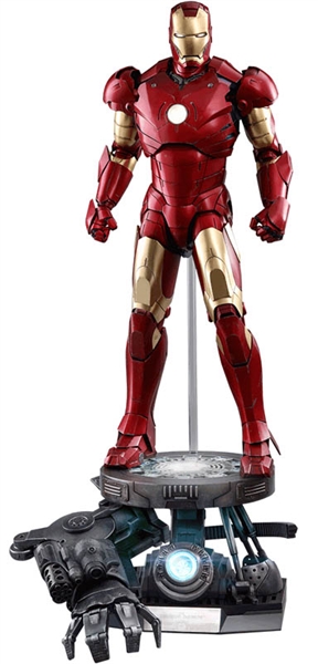 hot toys iron man mark 3 deluxe version