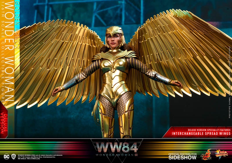 Golden Armor Wonder Woman Deluxe - Wonder Woman 1984 - Hot Toys 1/6 Scale Figure