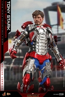 Tony Stark Mark V Suit Up Version Deluxe - Iron Man 2 - Hot Toys MMS600 1/6 Scale Figure