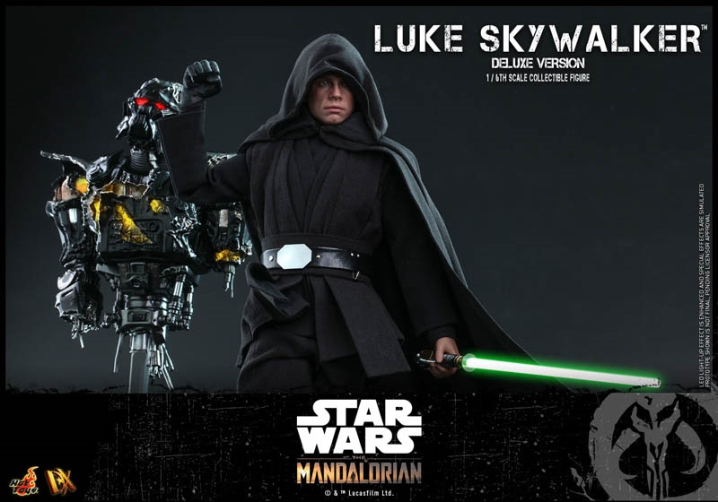 Luke Skywalker Deluxe Version - The Mandalorian - Hot Toys DX23 1/6 ...