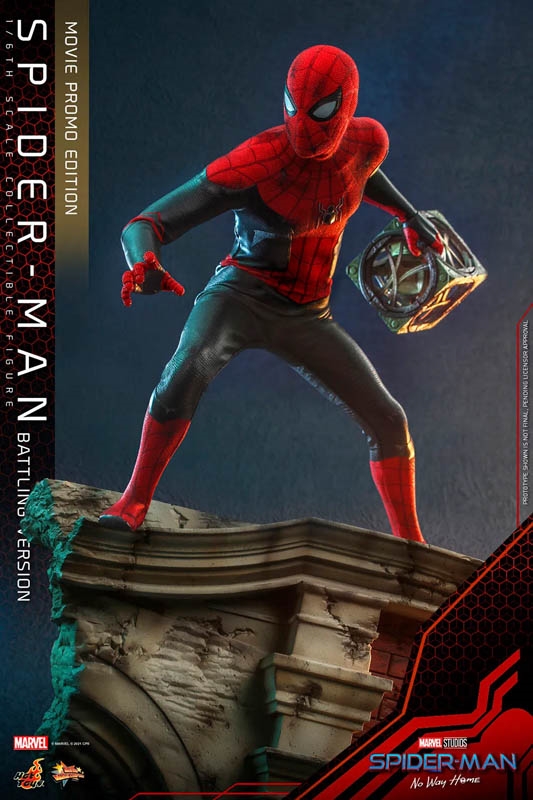 Spider-Man Battling Version Movie Promo Edition - Hot Toys 1/6 Scale Figure