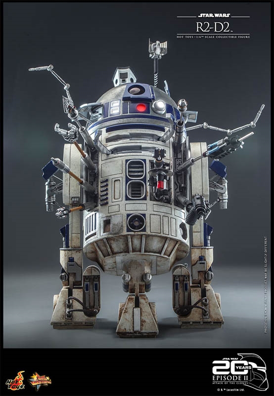 ホットトイズ MMS651 スター・ウォーズ R2-D2 1/6 フィギュア 収録