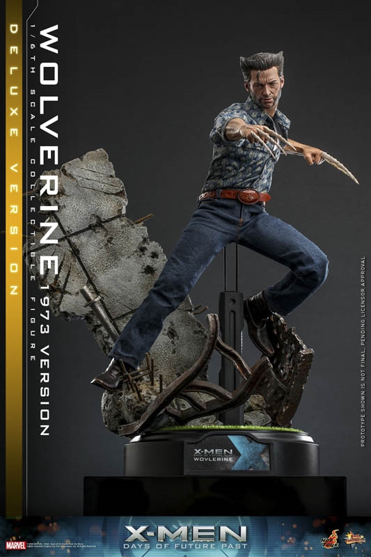 Wolverine Deluxe Version  - 1973 Version - X-Men: Days of Future Past - Hot Toys MMS 660 1/6 Scale Figure