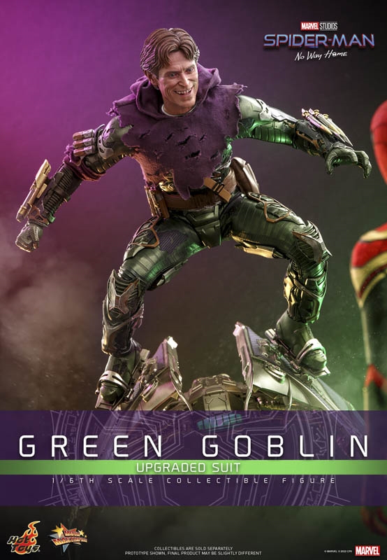 Green Goblin Upgraded Suit - Spider-Man No Way Home - Hot Toys MMS 674 1/6 Scale Figure