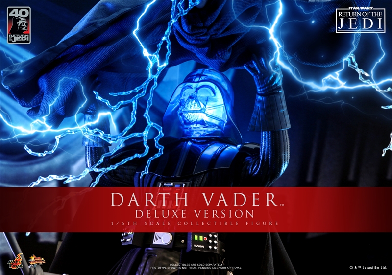 Darth Vader - Deluxe Version - Star Wars Episode VI: Return of the Jedi - Hot Toys MMS700 1/6th Scale Collectible Figure