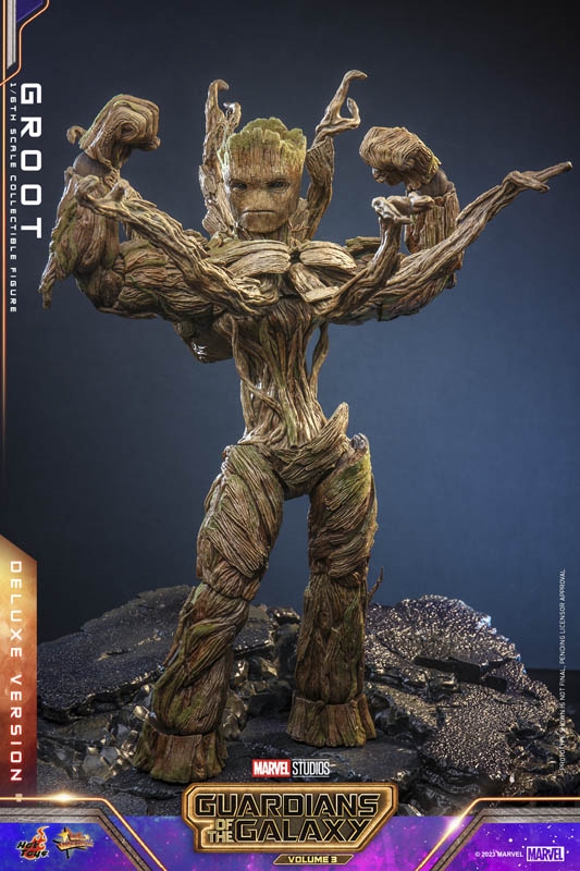 Hot Toys Unveils Guardians of the Galaxy Vol. 3 Groot 1/6 Figure