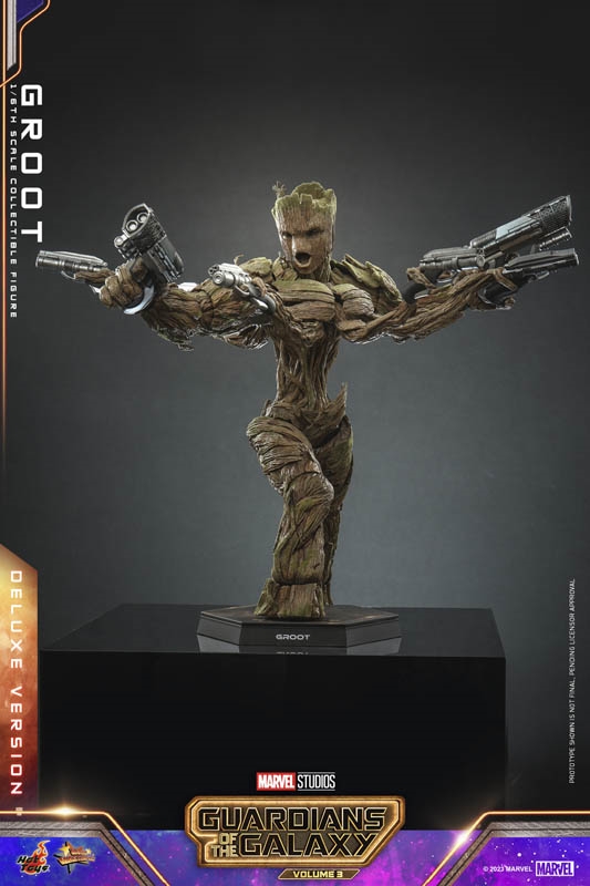 Groot - Guardians of the Galaxy Vol. 3 Deluxe - Hot Toys MMS707 1/6 Scale  Figure