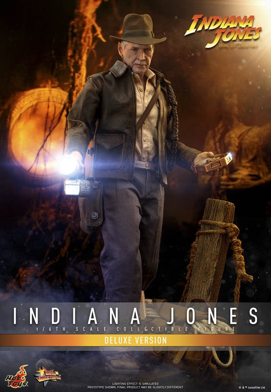 Indiana Jones Deluxe Version - Indiana Jones and the Dial of Destiny -  Hot Toys MMS717 1/6 Scale Figure