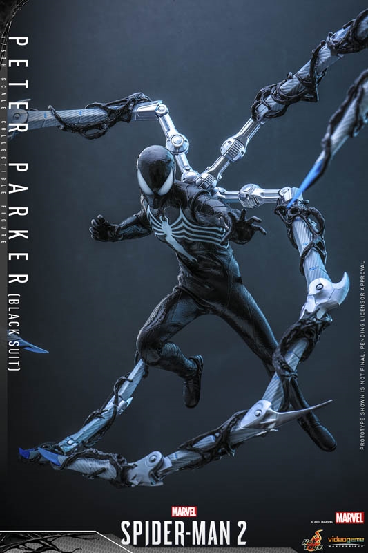 Peter Parker Black Suit - Spider-Man - Hot Toys VGM56 1/6 Scale Figure