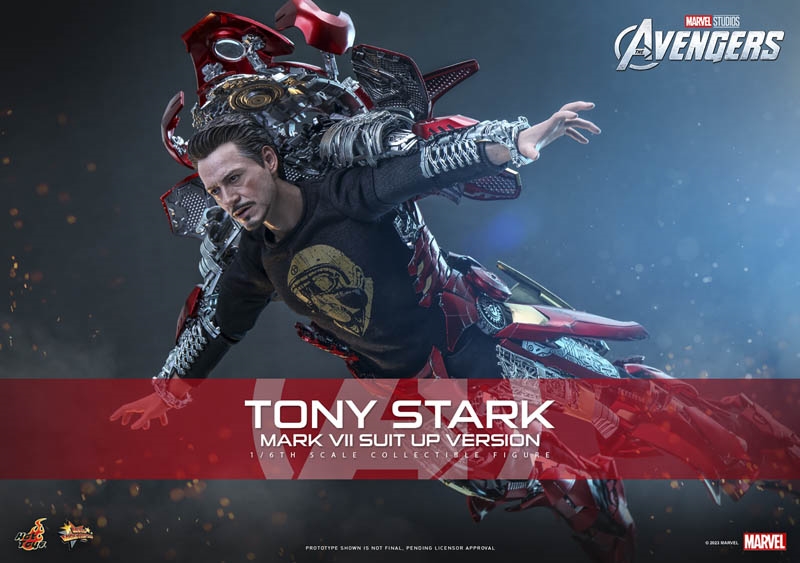 Tony Stark (Mark VII Suit-Up Version) - Hot Toys 1/6 Scale Figure