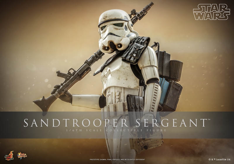 Sandtrooper Sergeant - Star Wars Episode IV: A New Hope - Hot Toys MMS721 1/6 Scale Figure