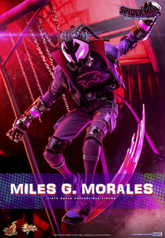 Miles G. Morales - Spider-Man: Across the Spider-Verse - Hot Toys MMS726 1/6 Scale Figure