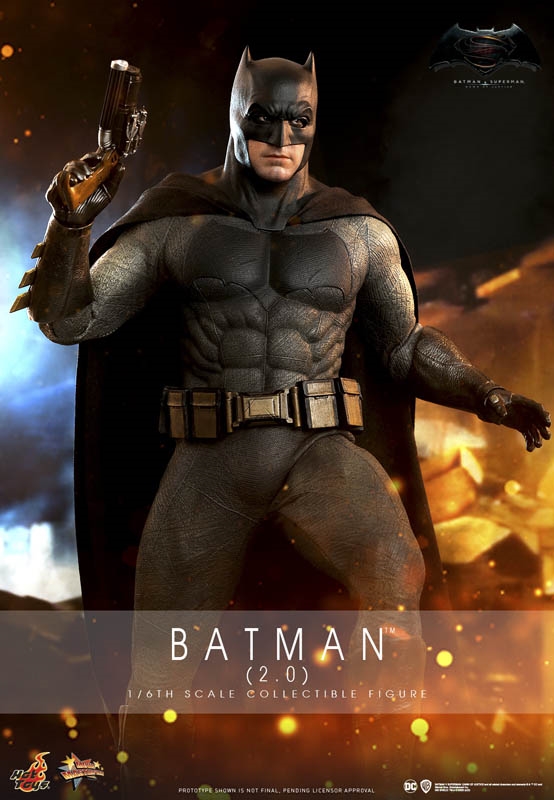 Batman 2.0 - Batman: Dawn of Justice - Hot Toys MMS731 1/6 Scale Figure