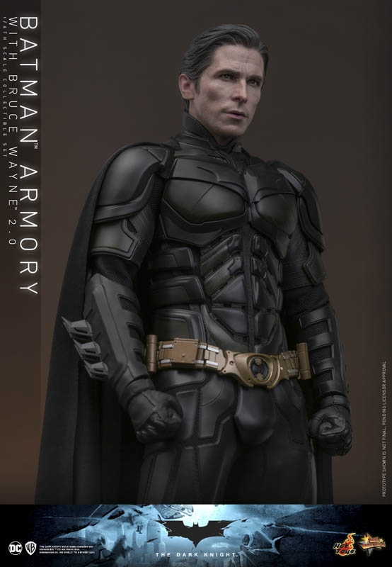 Batman Armory with Bruce Wayne (2.0) - The Dark Knight - Hot Toys 1/6 ...