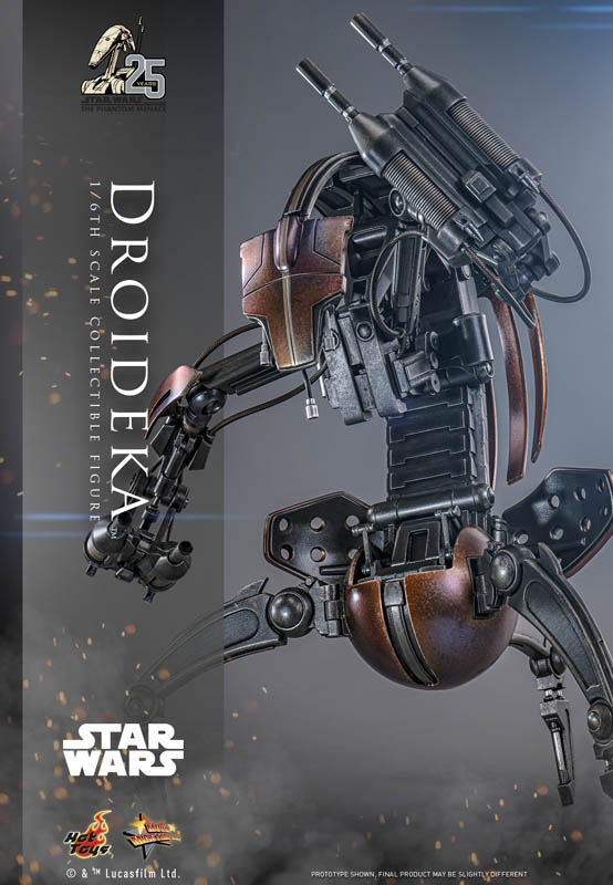 Droideka - Star Wars Episode 1: The Phantom Menace -  Hot Toys MMS755 1/6 Scale Figure