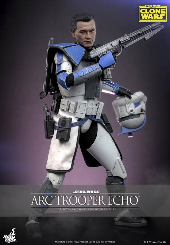 Arc Trooper Echo - Star Wars: The Clone Wars - Hot Toys TMS133  1/6 Scale Figure