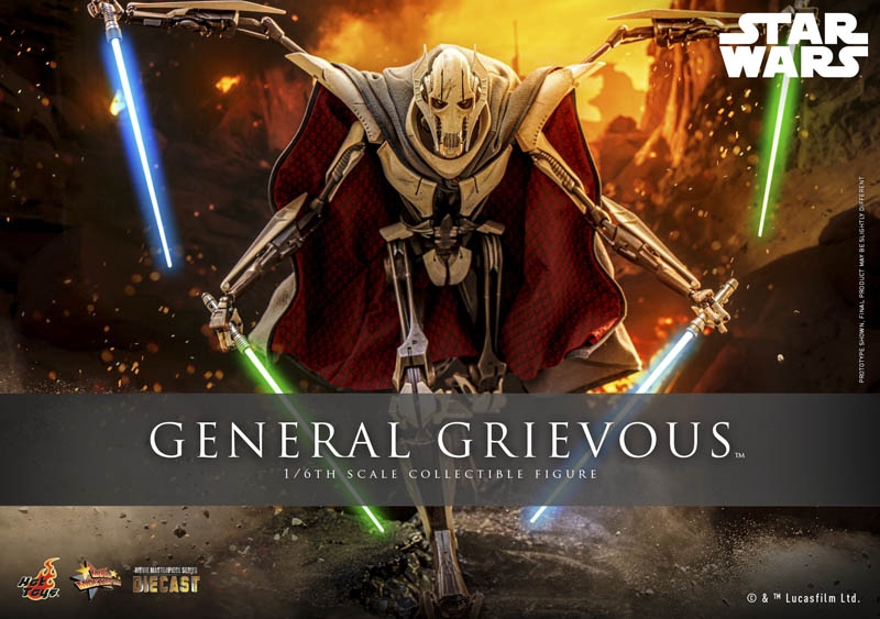 General Grievous - Star Wars Episode III: Revenge of the Sith - Hot Toys MMS760D67 1/6 Scale Figure