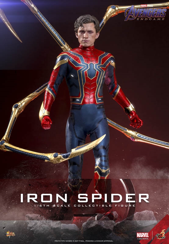 Iron Spider  - Marvel- Hot Toys MMS761 1/6 Scale Figure