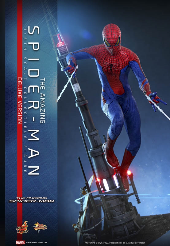 The Amazing Spider-Man Deluxe Version - Hot Toys MMS772 1/6 Scale Figure