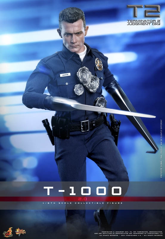 T-1000 2.0 - Terminator 2: Judgment Day - Hot Toys MMS774 1/6 Scale Figure