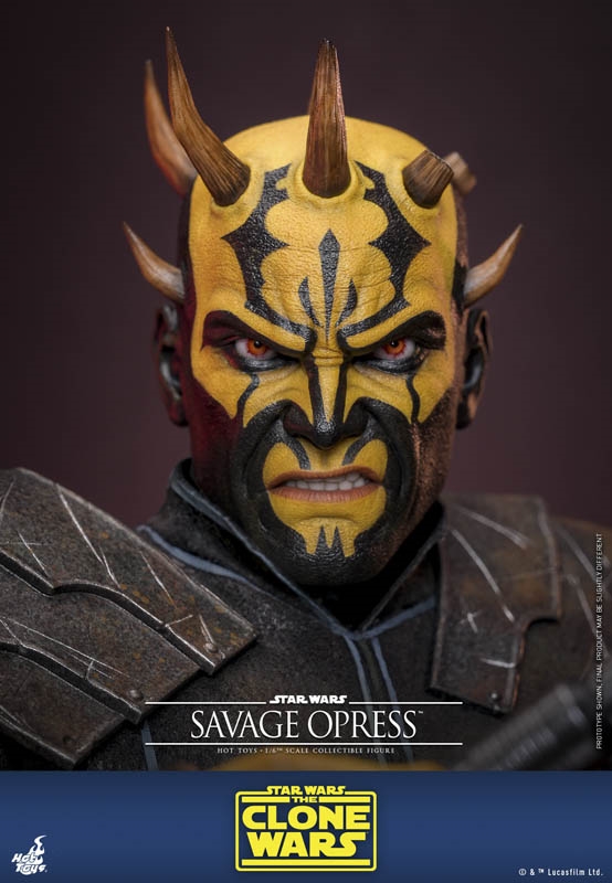 Savage Opress  - Star Wars: The Clone Wars - Hot Toys TMS136 1/6 Scale Figure