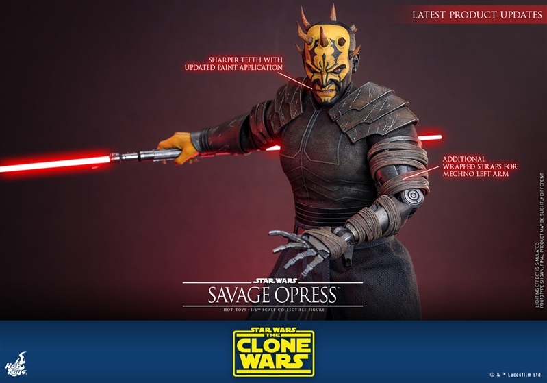 Savage Opress  - Star Wars: The Clone Wars - Hot Toys TMS136 1/6 Scale Figure