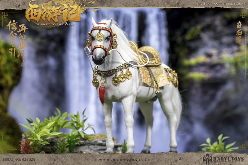 White Dragon Horse - Journey to the West Four Masters and Apprentices - HY Toys 1/12 Scale