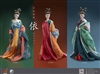 Tang Dynasty Clothing Set with Head - Three Versions - I-8 1/6 Scale Accessory Set