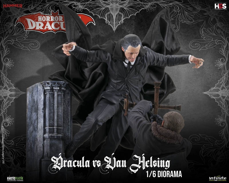 Dracula vs Van Helsing - Hammer Films Horror of Dracula - Infinite ...