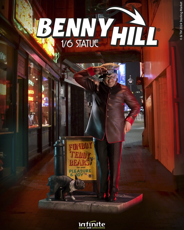 Benny Hill - Infinite Statue 1/6 Scale Statue