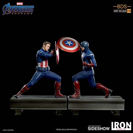 Captain America 2023 Statue - Avengers: Endgame - Battle Diorama