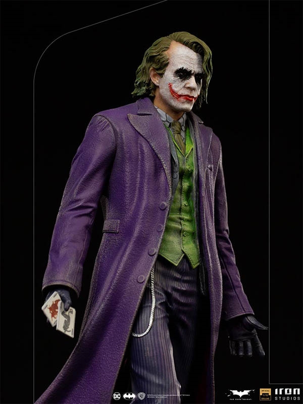 The Joker Deluxe - The Dark Knight - Iron Studios 1/10 Statue