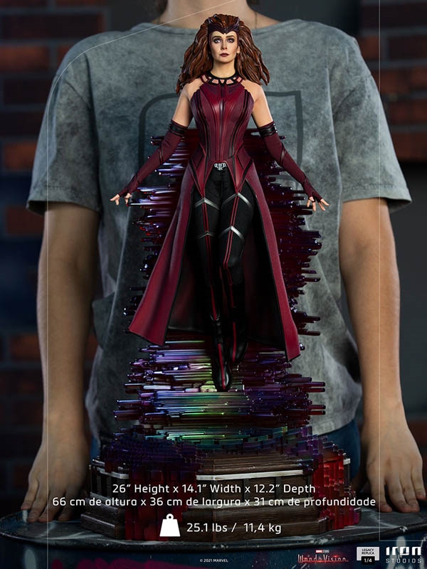 Scarlet Witch 1:4 Legacy Replica Series Statue by Iron Studios