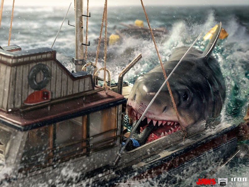 Jaws Attack - Jaws - Iron Studios Demi Art Scale 1:20 Statue