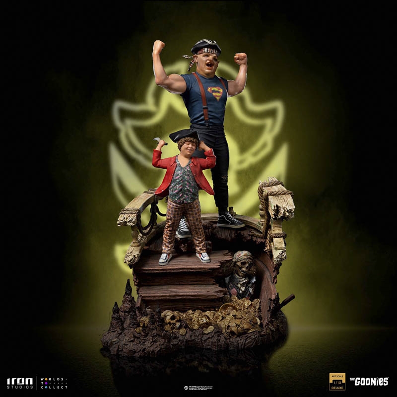 Sloth And Chunk Deluxe - The Goonies - Iron Studios 1/10 Scale Figure