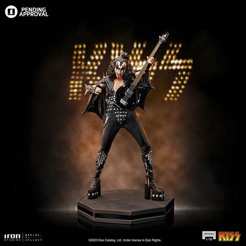 Gene Simmons  - Kiss - Iron Studios 1/10 Scale Statue