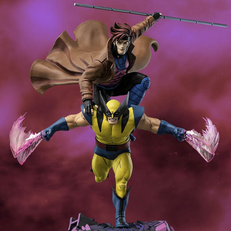 Gambit & Wolverine Deluxe -  X-Men - Iron Studios 1/10 Statue