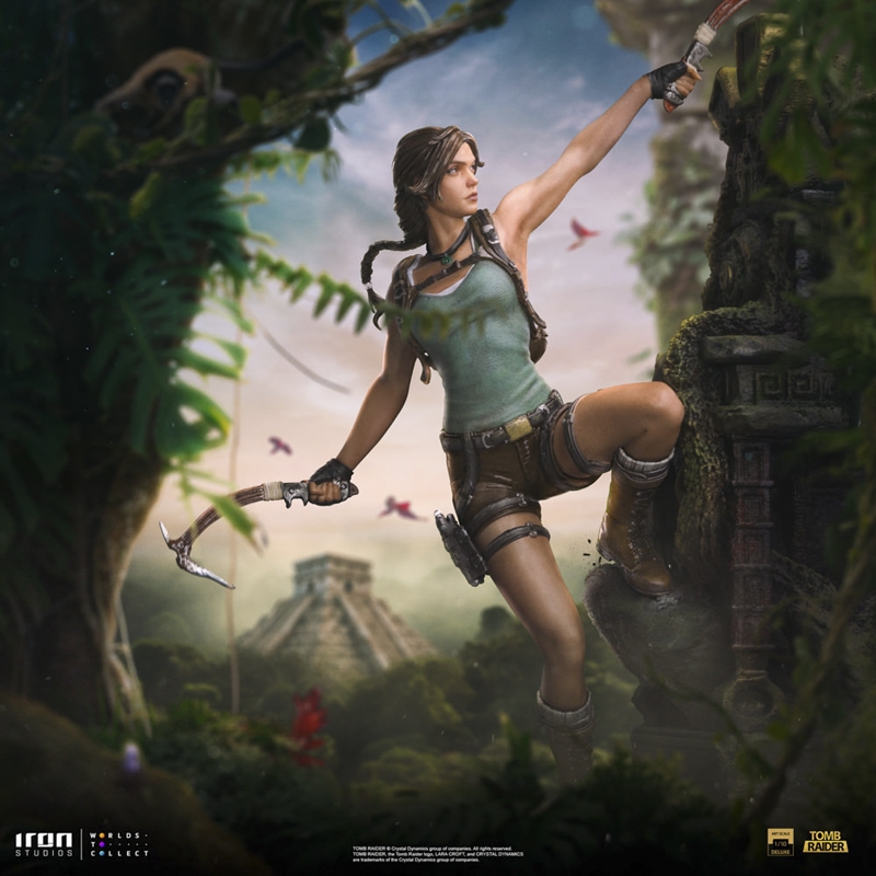 Lara Croft Deluxe - Tomb Raider - Iron Studios 1/10 Statue