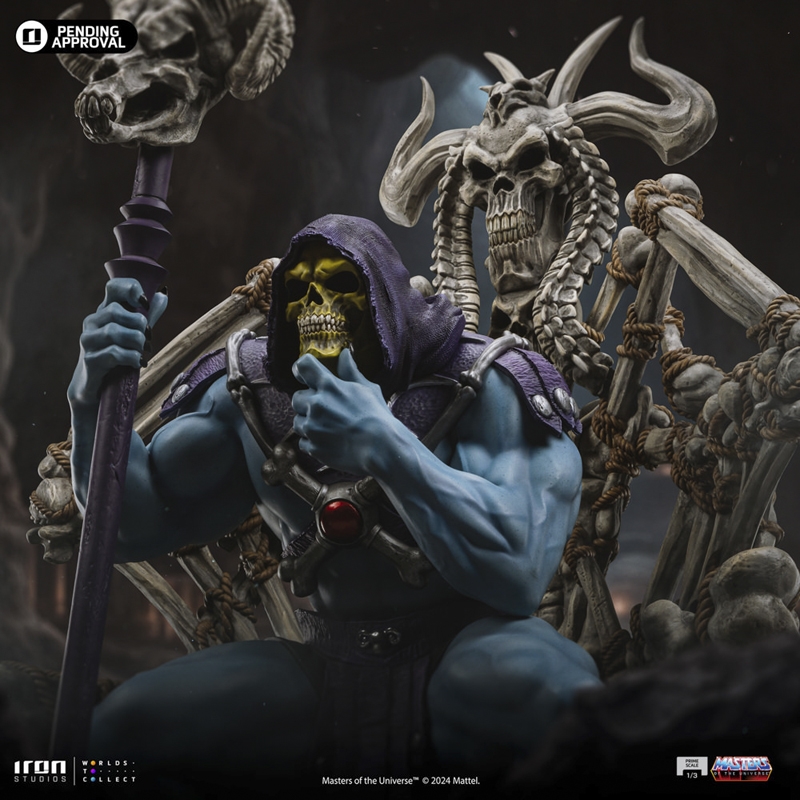 Skeletor on Throne - Masters of the Universe - Iron Studios 1/3 Scale Statue