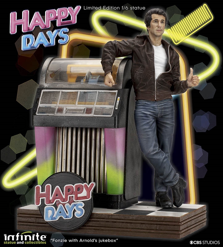 Fonzie - Happy Days - Infinite Statue - Statue with Bluetooth Speaker