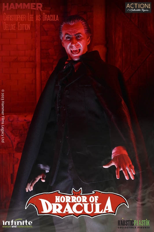 Christopher Lee as Dracula Deluxe - Deluxe Version - Hammer Horror of ...