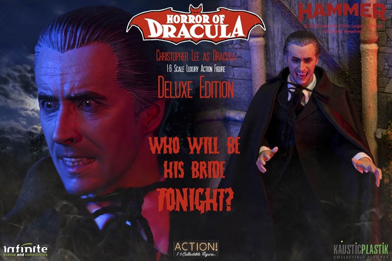 Christopher Lee as Dracula Deluxe - Deluxe Version - Hammer Horror of ...