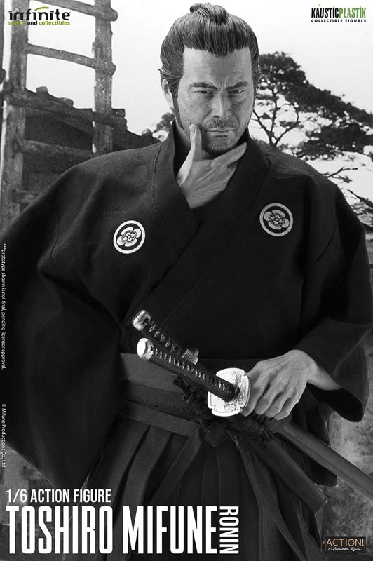 Toshiro Mifune Ronin - Infinite Statue x Kaustic Plastik 1/6 Scale Figure