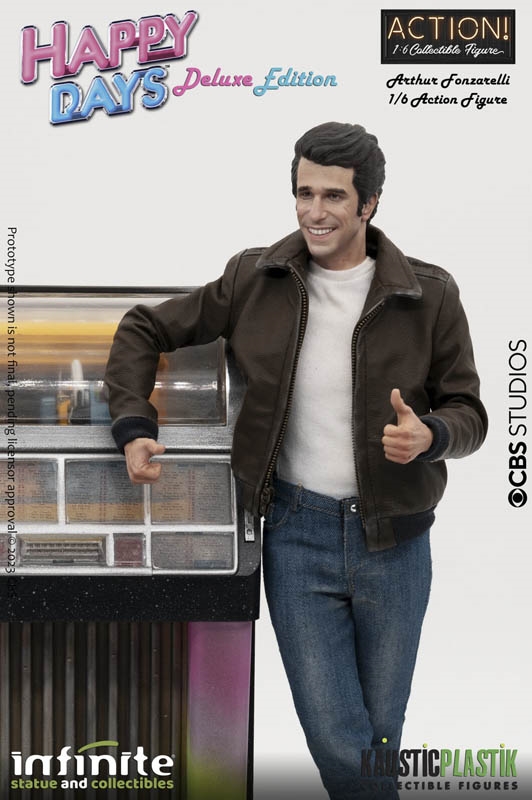 Fonzie - Happy Days   Deluxe Version - Infinite Statue x Kaustic Plastik 1/6 Scale Figure